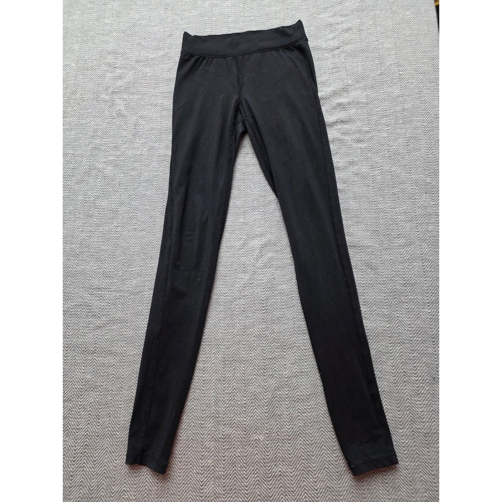 Champion Duo Dry Black Active Leggings Womens XS P9570-AWZ Skinny Yoga Pants